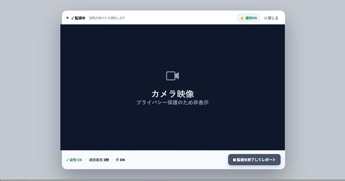 ShiseiKeeperの計測画面